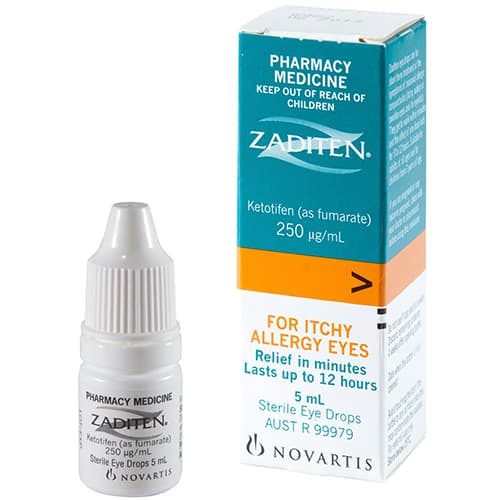 Zaditen (Ketotifen) Dosage